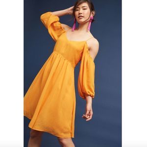 NWOT Anthropologie Carina Open should Dress